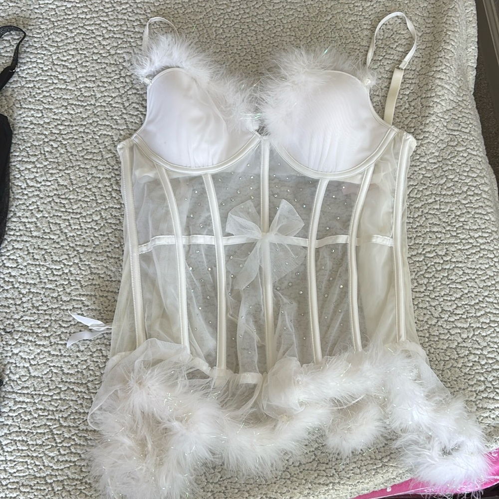Vitoria Secret White Corset